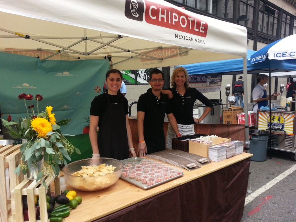 Chipotle Sponsors the Historic Downtown Farmers Market on Sunday, August 11