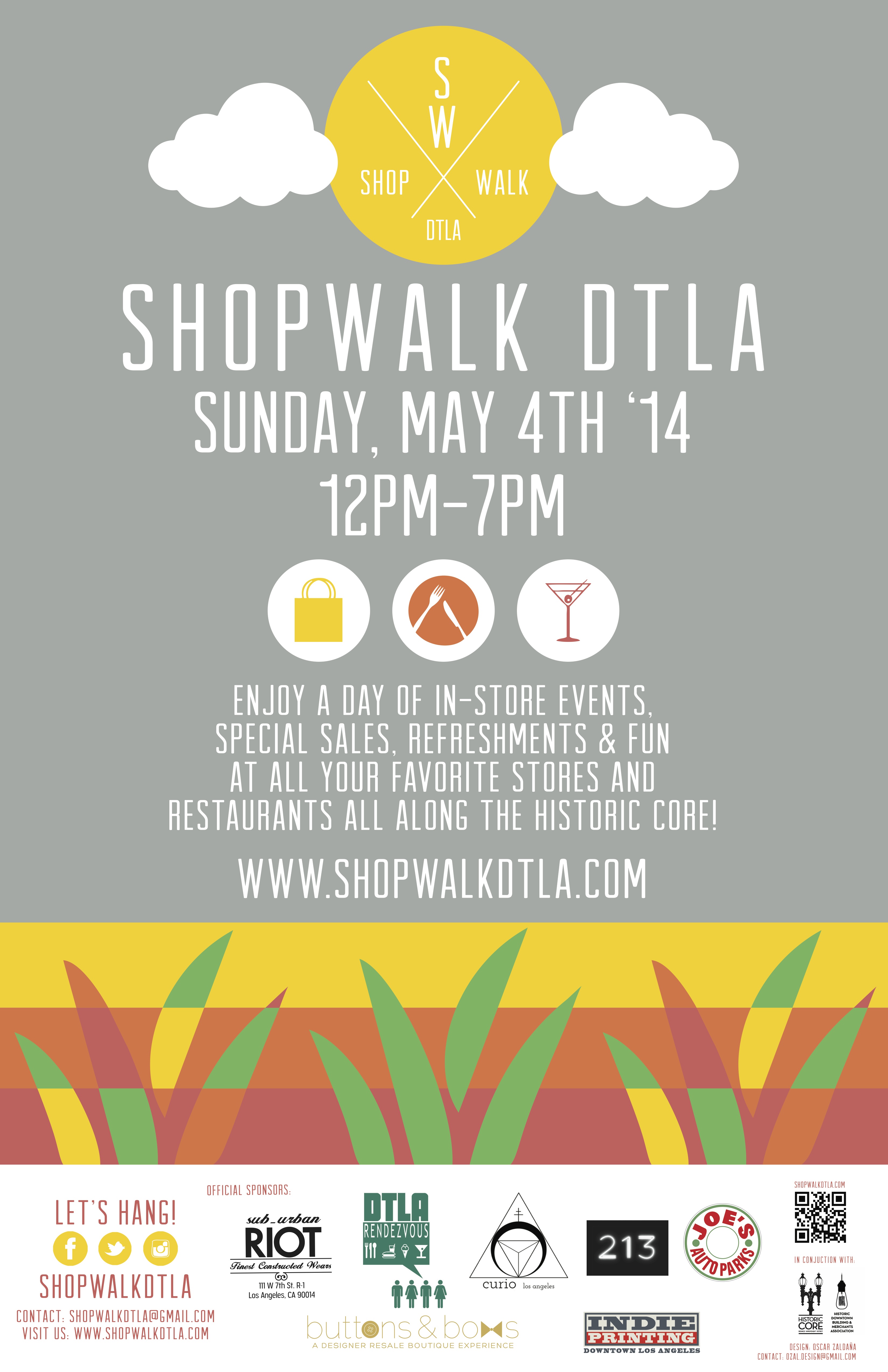 ShopWalk Brings Shopping & Dining Deals to DTLA on Sunday, May 4th
